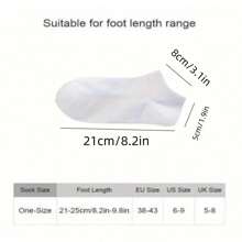 5 Pairs Of Solid Color Thin Socks, Moisture Wicking, Comfortable And Lightweight Low Cut Socks, Suitable For Both Men And Women, Suitable For Teenagers To Wear Outdoors