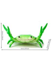1pc Creative Cute Crab Weightlifting Phone Holder, Minimalist Personalized Desk Decor Accessory, Gift For Pet Lovers