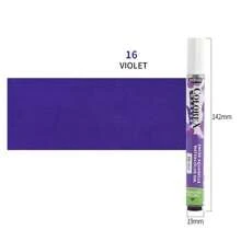 1 支 Pebeo 丙烯马克笔 1.2 毫米涂鸦防水高光笔非水溶性丙烯马克笔和 1 支 Pebeo 水彩马克笔，配有水溶性软头彩色刷，适用于学校用品，返校