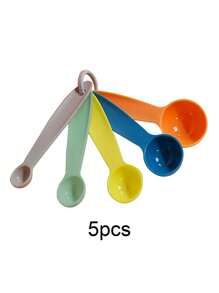 5pcs Baking Powder Measuring Spoon, Milk Powder Spoon, Coffee Spoon, Seasoning Spoon, Graduated Measuring Spoon, Double Graduated Measuring Spoon, Liquid Powder Graduated Baking Spoon, Kitchen Baking Tool. - Multicolor - View 16