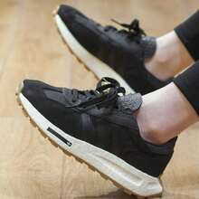 Adidas Originals RETROPY E5 Casual Sneakers, Fashionable Low-Top Unisex Shoes, H03080 - Black - View 8