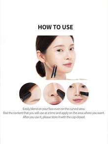 ETUDE Play 101 修容棒 01 自然色，奶油质地，高光修容二合一，打造自然阴影效果，韩国化妆品，5.8克/0.2盎司 - 01 Original - 查看 10