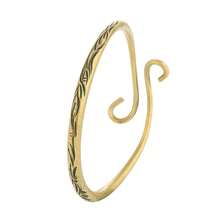 1pc Vintage Copper Adjustable Bracelet, Suitable For Daily And Formal Occasions, Valentine's Day Gifts For Men And Women, Christmas, Halloween, Birthday Parties - 1 - 查看 5