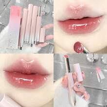1pc Teddy Bear Solid Lip Gloss, Moisturizing, Smoothing Lip Lines, Glossy Lip Makeup For Daily Wear - Multicolor - View 2
