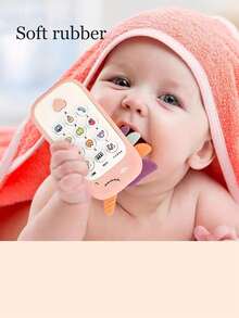 婴儿电话玩具，婴幼儿音乐早教智能手机玩具 - 彩色 - 查看 3