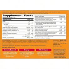 Emergen-C 1000mg Vitamina C en polvo para apoyo inmunológico diario, sin cafeína, suplementos de vitamina C con zinc y manganeso, vitaminas B y electrolitos, sabor naranja intenso - 2 unidades