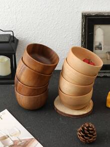 8件/4件/1件木碗套装，红木碗，山毛榉木碗，木碗套装