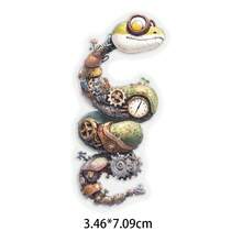 SCXXBSW 50pcs Punk Style Mechanical Animal Stickers DIY Decorative Luggage Guitar Notebook Creative Fun Cartoon Waterproof Stickers - Multicolor - View 3