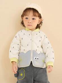 Balabala Kids Down Bomber Jacket Fall/Winter 2025 – Lightweight Water-Repellent Unisex