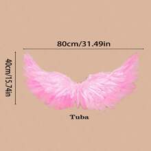 Accesorios de disfraz de alas de ángel, diseño sexy sin espalda, adecuado para actuaciones en el escenario de festivales y disfraces de fiesta, Halloween