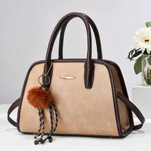 Women Shoulder Bags - 卡其 - 查看 8