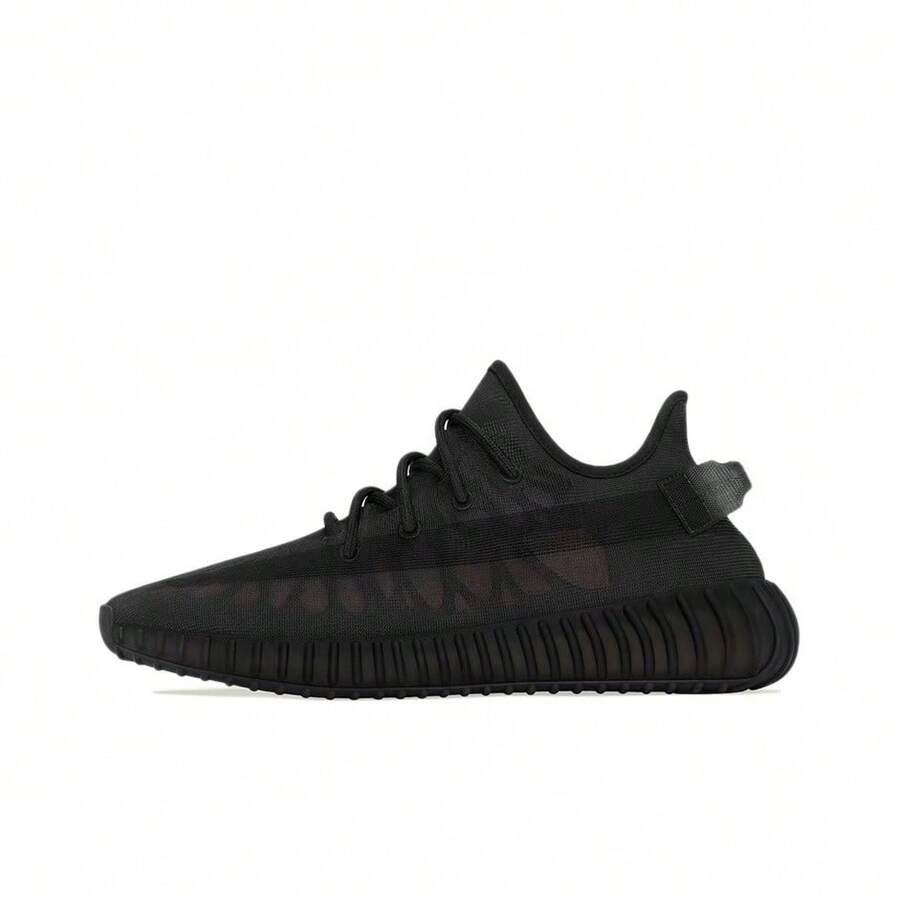 Giày thể thao Adidas Originals Yeezy Boost 350 V2 "Mono Cinder" Vải thường ngày Retro nhẹ cổ thấp, phong cách sống, Unisex, Màu đen - màu đen - Xem 1