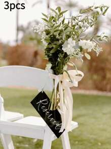 1 pieza Señal reservada para boda, Señal reservada, Señal de boda reservada, Señal de boda reservada, Señal de silla reservada, Señal de mesa reservada, Cartel de boda de acrílico, Señales reservadas, Carteles de boda, Señalización de boda, Señales de boda reservadas, Decoración de boda, Regalos de cumpleaños de verano, Útiles escolares, Decoración de habitación - Multicolor - Ver 20