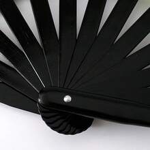 Folding Fan UV Rave Fan Hand Fans For Women Foldable 13inch Decoration Skull Dancing Party Wedding Night Club Concert Popping Large Halloween