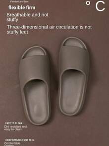 Eyriphy Fashion Men Sports Slippers Casual Breathable Women Beach Sandals Platform Cloud Slippers Soft Antislip House Slippers One Size Smaller One Size Smaller Please Buy A Size Larger