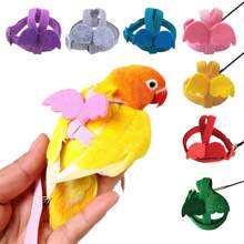 Anti-Bite Flying Training Rope Parrot Bird Pet Leash Kits Ultralight Harness Leash Soft Portable Pet Playthings