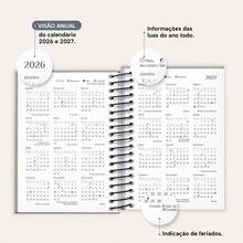 iscool Mini 2026 Agenda Hardcover Urban Flow Fluid - than chì - Xem 6