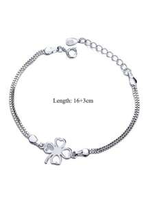 1pc, Low Allergy Bracelet, Women's Hollow Leaf Bracelet Fashionable And Versatile Small Design High-End Light Luxury Hand Ornament, Gift For Couples, Best Friends, Daily Wedding Banquet Beach Vacation, Mother's Day Pride Month, Anti-Oxidation Packaging