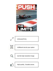 1 Stück rahmenloses F1 Rennwand Kunst Extrem Geschwindigkeit Sport Poster mit Adrenalin-Design, Vintage Retro F1 Auto Leinwanddruck für Männerhöhle/Wohnheim/Wohnzimmer, coole Poster für Schlafzimmer Dekoration & Geschenk zum Schulanfang (Wanddrucke, Motorsport Kunst, Rahmenlos)