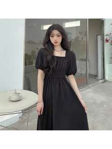 Fabric - Black Short Sleeve - View 2
