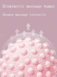 1 pièce Balle de massage des points d'acupression en TPR pour libération des fascias, détente des muscles des pieds, balle de yoga de 6 couleurs pour le massage des épaules, du cou et des méridiens