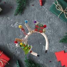 Creative Christmas Headband - White - View 6