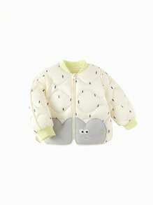 Balabala Kids Down Bomber Jacket Fall/Winter 2025 – Lightweight Water-Repellent Unisex