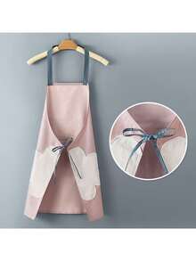 1 件可调节带口袋围裙，防水防油，适合烹饪，厨师，男女通用设计，简约优雅的烹饪围裙 - 彩色 - 查看 2