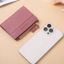 Ví nhỏ gập khóa kéo đơn giản và tươi mới, dành riêng cho phái nữ! Cần thiết cho cặp sách học sinh và ký túc xá, đa năng cho cả công việc và giải trí, hoàn hảo để làm quà tặng cho phái nữ. Ví mini, ví cầm tay, ví dễ thương mùa thu. - Nhiều màu - Xem 7