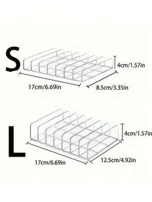 1 قطعة صندوق تخزين أكريليك عالي الجودة، صينية ظلال العيون شفافة كبيرة السعة، منظم مكياج محمول، مناسب لطاولة المكياج، محطة المكياج، سطح الحمام، خزانة، غرفة النوم، الحمام، ديكور المنزل، اكسسوارات السفر، هدية ل- الأم، الأب، الرجال، الصديق، المعلم، عيد الميلاد، الزفاف، الطاولة، الرف، اكسسوار، صندوق هدايا، هدايا ممتعة، تخزين