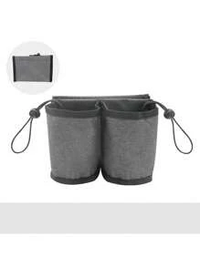 Luggage Handle Storage Bag Drink Bag Cup Holder For Suitcase Water Bottle Protection Sleeve Minimalist Water Cup Storage Bag Gifts For Friend Fits Roll On Suitcase Handles Attachment Holder Suitable For All Suitcase Handles Water Bottle Bag For Outdoor Travel Accessories Travel Essentials Summer Vacation Back To School