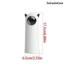FeCaninCare Rechargeable Automatic Cat Laser Toy, Adjustable Range & Speed Mode Pet Teaser Toy, Cat Interactive Toys For Indoor Cats, Cat Toys - trắng - Xem 2