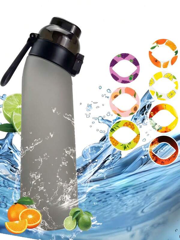 1 pieza Infusor de aroma creativo para botellas de agua, usado para deportes al aire libre (solo mejora el aroma, no el sabor), cápsulas de sabor 0 azúcar 0 calorías, adecuado como regalo para el Día de San Valentín, cumpleaños, gimnasio, Navidad, Halloween, vuelta al cole (botella de agua no incluida)