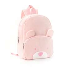 1pc Customized Name Embroidered Bag, Kids Personalized Teddy Bear Backpack, Diaper Bag/Baby Bag, Preschool Backpack, Corduroy Backpack With Child's Name Letter, Personalized Daycare Backpack, School Bag, Back To School Gift,Ita Bag - Multicolor - View 12
