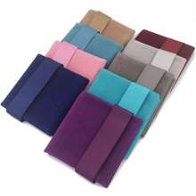 1pc Velvet Jewelry Organizer Bag, Square Shape With Buckle Closure, Portable Necklace Earrings Rings Storage, Multipurpose Use, Jewelry Rolls