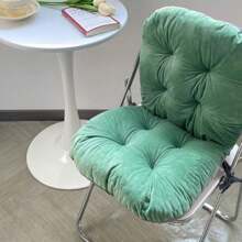 1 件柔软加厚靠垫，带靠背，长时间坐着很舒服，非常适合办公椅 - 彩色 - 查看 5