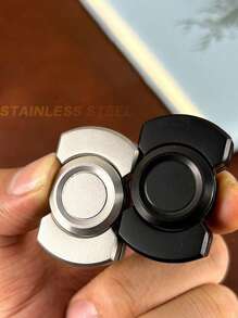 3 In 1 Adult Fidget Toy - Metal Fidget Slider//Fidget Tactile Slide Clicker - Fancy Desk Toy For Relieving Anxiety Stress - Multicolor - View 6