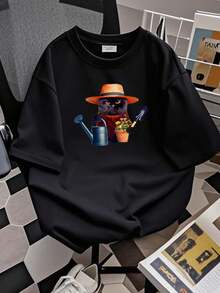 Women Lounge Tops - 黑色 - 查看 2