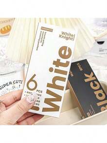 MOKA 6 支装黑武士笔 - 0.5 毫米笔尖，书写流畅，耐用塑料 - 适用于学校和办公室，学校用品，返校 - 多色 - 查看 4