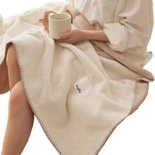 Sofa Blankets, Throw Blankets & Nap Blankets - Peach Color - View 5