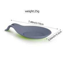 1pc/3pcs Spoon Mat, Easy To Clean TPE Kitchen Utensil Mat, Silicone Spoon Mat, Insulated Spoon Mat, Flavor Dish Mat, Spoon Holder For Restaurant(This Product Is Made Of Relatively Soft Material. It Is Recommended To Confirm Whether The Size And Hardness Meet Your Needs According To The Usage Scenario Before Purchasing, So As To Avoid Affecting The User Experience Due To The Material Characteristics)