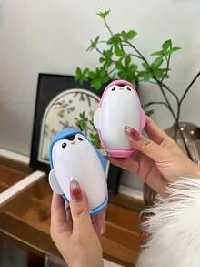 1/2 件装可爱企鹅宠物去毛刷 - 可重复使用的硅胶除毛刷，适用于衣物、沙发、床上用品 | 可水洗毛发收集器，无需电源，宠物主人趣味清洁工具 [设计]（沙特国庆日）随机发货，共 2 款，母亲节、父亲节好礼 - 彩色 - 查看 11