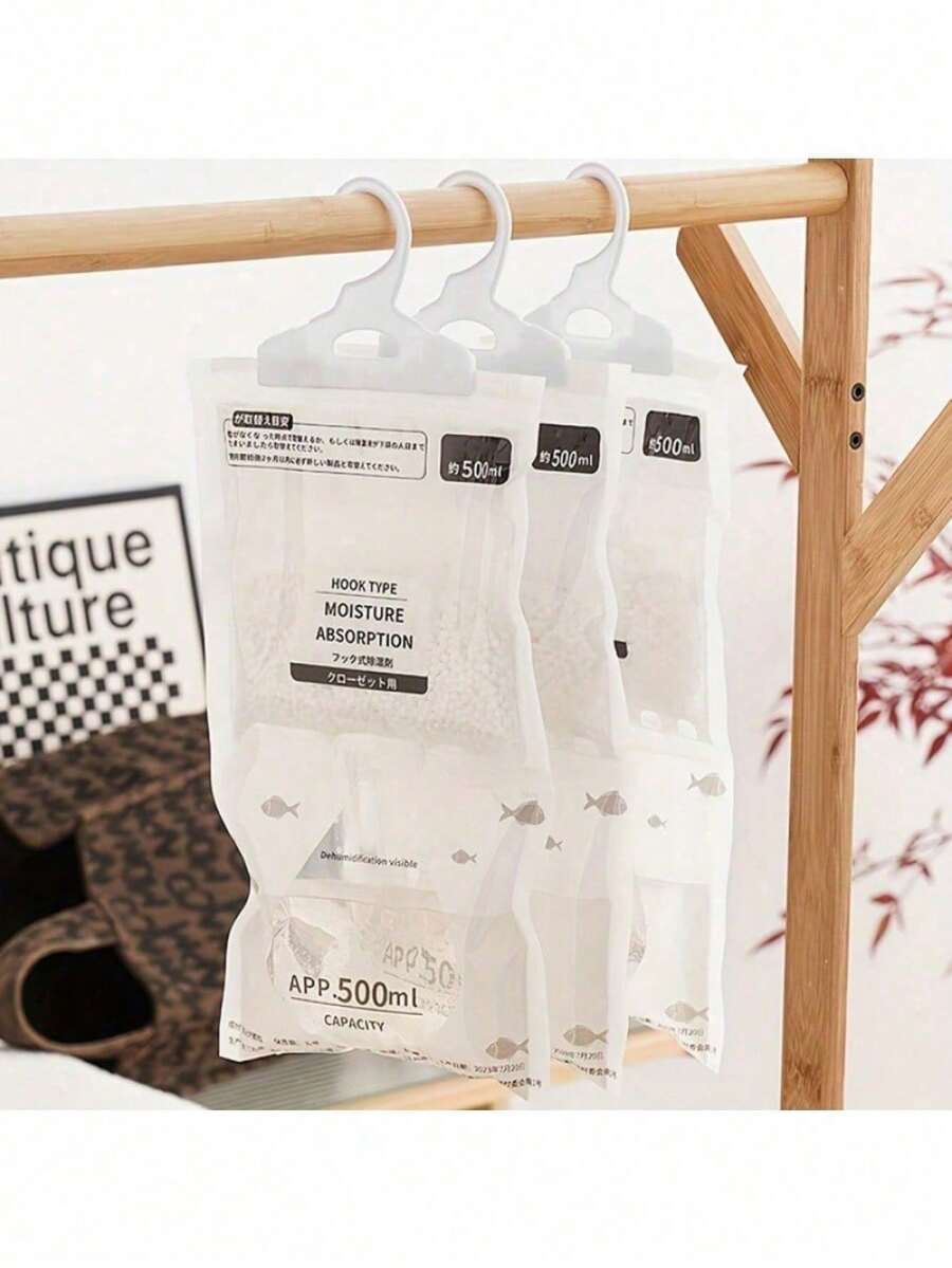 20 de saci de dezumidificator cu clorură de calciu de înaltă eficiență, neelectrici, desicant și dezodorizant pentru dulapuri, subsoluri și zone de depozitare