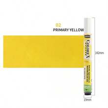 1 支 Pebeo 丙烯马克笔 1.2 毫米涂鸦防水高光笔非水溶性丙烯马克笔和 1 支 Pebeo 水彩马克笔，配有水溶性软头彩色刷，适用于学校用品，返校