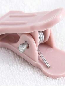 5pcs Multi-Function Adjustable Clothes Drying Rack Clips For Space Saving Laundry Solution, Versatile Garment Clip Set To Enhance Air Drying In Small Rooms, Balconies, Dorms, And Travel-Friendly Homes, Sturdy And Durable Clip Design With Adjustable Grip And Secure Hold, Lightweight, Easy To Attach And Remove, Ideal For Delicates, Active Wardrobe, And Daily Wear, Keeps Laundry Neat, Organized, And Efficient During Spring Season - Multicolor - View 9