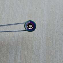 Risk Titanium Alloy Hollow Screw Ultralight Hollow-Out Rear Derailleur Pulley Wheel Titanium Screw For Bicycle