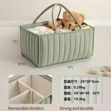 Foldable Diaper Bag, Multifunctional Diaper Organizer For Baby Essentials