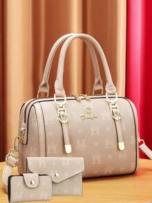 Women's Printed Handbag Personalized Reading Handbag Personalized Set Bag Single Shoulder Crossbody Bag - Multicolor - View 12