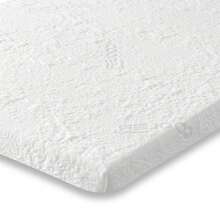 Starlight Beds Iced Cooling Memory Foam Mattress Topper 1 Inch Depth For Single/Double/King Bed - Blanco - Ver 2