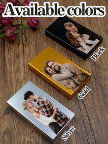 Custom Cigarette Case With Photos,Personalized Cigarette Case For Women,Customized Cigarette Storage Box,Customizable Picture Birthday Gifts,Slim Cigarette,Valentine's Day,Men's Gifts,Wedding Accessories,Travel Essentials,Portable,Unisex,Anniversary,Father's Day,Men,Women,Couple,Family,Friend - Style a - View 5